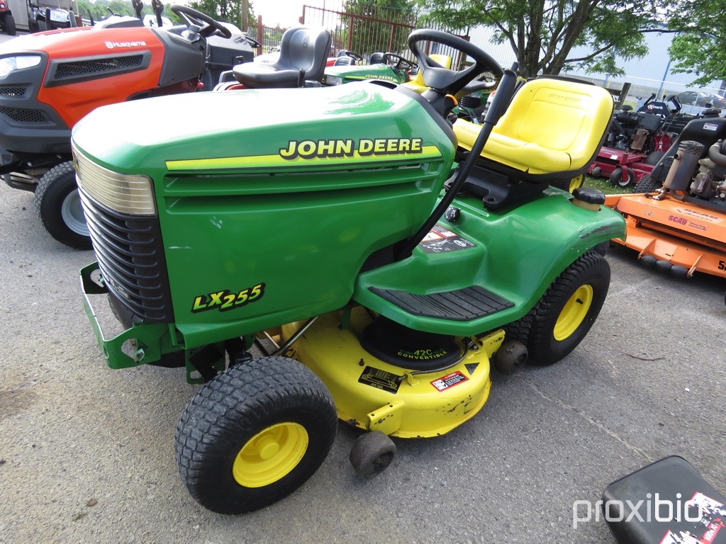 JOHN DEERE LX 225 LAWN TRACTOR W 42 DECK Proxibid