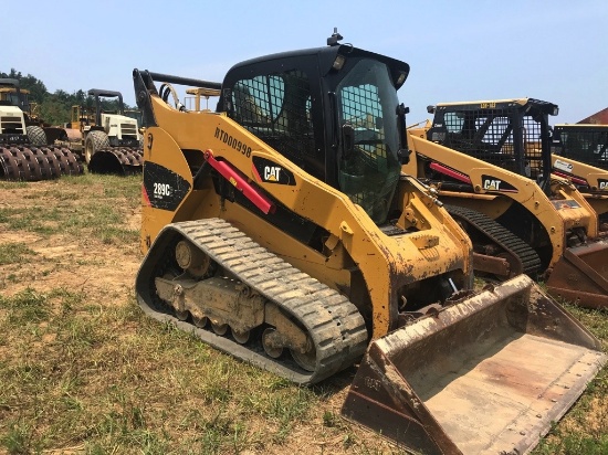 2012 CAT 289C SKID STEER