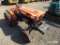 KUBOTA B6000F COMPACT TRACTOR DIESEL, 2WD, PTO, 3PT HITCH, TAG #8604