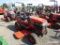 KUBOTA BX 2200 DIESEL TRACTOR BELLY MOWER, 4WD, POWER STEERING, SHOWING 1263HRS, TAG #7416