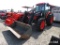 KUBOTA M8200 UTILITY SPECIAL TRACTOR ENCLOSED CAB, HEAT & AIR, 4WD, DIESEL, 3PT HITCH, PTO, OWNERS M