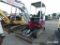 TAKEUCHI TB230 MINI EXCAVATOR ROPS, ANGLE BLADE, AUX HYDRAULICS, 655HRS, SERIAL #13000409, TAG #7352