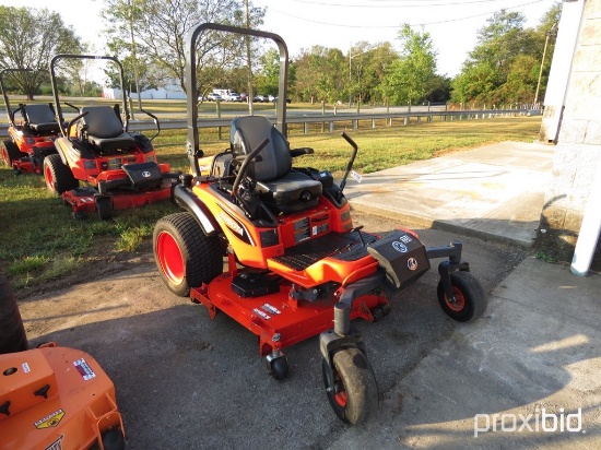 KUBOTA ZD1211 ZEROTURN MOWER KUBOTA DIESEL ENGINE, ROPS, 72INCH DECK, 1051HRS, MODEL #RCK72P-1200Z,