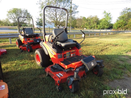 KUBOTA ZD 331 ZERO-TURN MOWER DIESEL, 60INCH DECK, 989HRS, MODEL RCK60P-331Z, SERIAL #44359, TAG #72