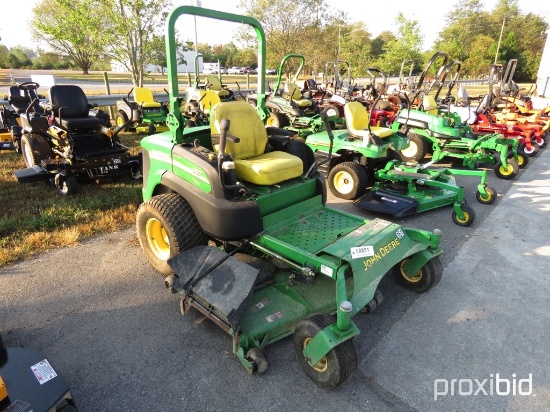 JOHN DEERE 997 ZERO TURN MOWER DIESEL, ROPS, 72" DECK, SERIAL #TC997SC055543