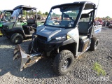 2015 POLARIS BRUTUS RTV HYD SNOW PLOW HOOKUP, DSL, 4WD, HYD STAT, H/A, 713 HOURS