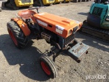 KUBOTA B6000F COMPACT TRACTOR DIESEL, 2WD, PTO, 3PT HITCH, TAG #8604