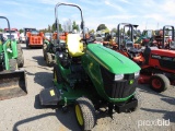 JOHN DEERE 1025R AUTO CONNECT 60D BELLY MOWER, 4WD, ROPS, SERIAL #1LV1025RADH111757, TAG #8302