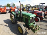 JOHN DEERE 750 TRACTOR 4WD, GEAR DRIVE, 3PT HITCH, PTO, 1538HRS, SERIAL #003567, TAG #7362