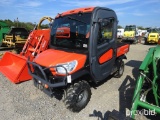 KUBOTA X-110C RTV DIESEL, HYD DUMP BED, 4WD, C/H/A, 1748HRS, TAG #8611