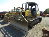 NEW HOLLAND D85 LGP DOZER OROPS W/ CAGE, 6 WAY BLADE, FORESTRY PACKAGE, SHOWING 1932 HOURS