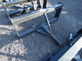 TRAILER HITCH ATTACHMENT FOR SKID STEER TAG #7394