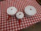 QTY 3) PORCELAIN POTS
