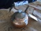COPPER TEA KETTLE W/ CERAMIC HANDLE