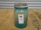 ANTIQUE GREEN PINT MASON JAR W/ ZINC LID