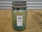 ANTIQUE GREEN PINT MASON JAR W/ ZINC LID