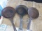 QTY 4) METAL BREAD PANS