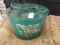 GREEN METAL SHOE POLISHER BOX