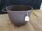 THREE LEGGED 1 1/2 GALLON CAST IRON POT