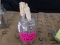 QTY 3) HILLBILLY TOOTHBRUSHES IN A GLASS JAR
