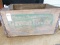 WOODEN GREEN RIVER CRATE