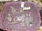 MISC BASKET OF PEWTER FIXTURES