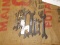 QTY 7) ASSORTED SIZE WRENCHES
