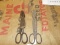 QTY 2) TIN SNIPS