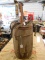 BARREL OF HORSE SHOES & SINGLE TREE