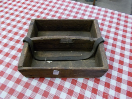WOODEN TOOL BOX