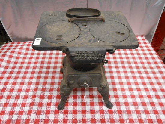 CAST IRON 2 EYE STOVE NO. 88