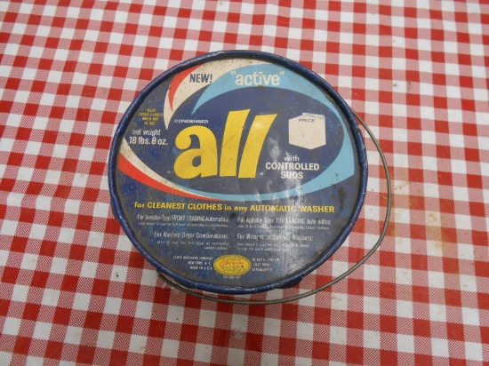 ALL DETERGENT METAL BUCKET