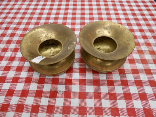QTY 2) BRASS SPIT TUNE