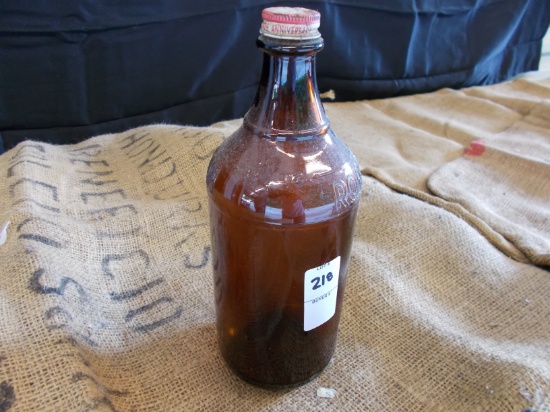 1959 ROMAN GLASS MEDICINE BOTTLE