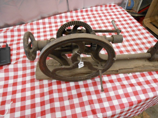 ANTIQUE HAND LATHE