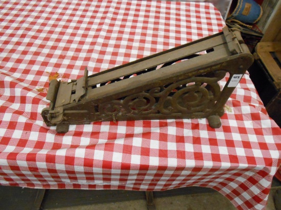 ORNATE IRON FIXTURE