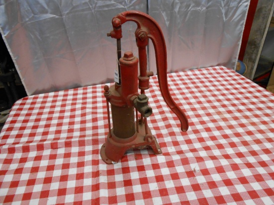 ANTIQUE RED COPPER PUMP