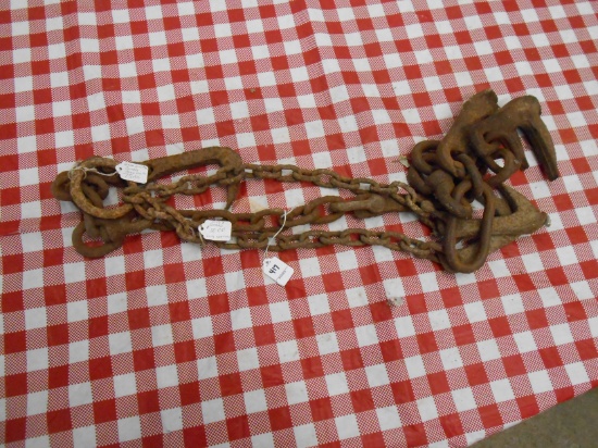 QTY 3) LOG GRABS