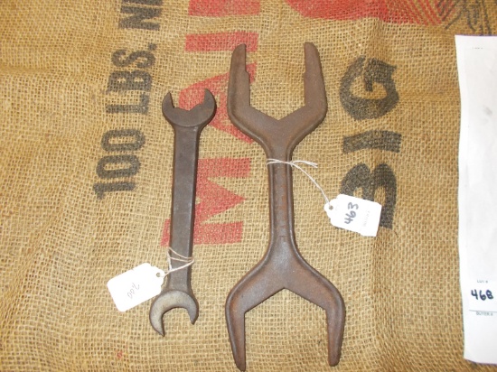 QTY 2) ASSORTED WRENCHES
