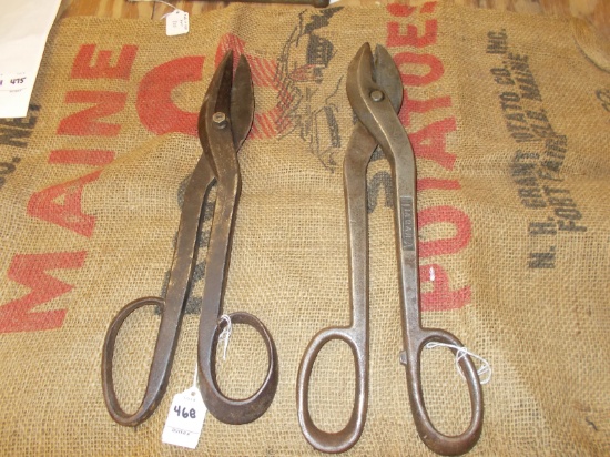 QTY 2) TIN SNIPS