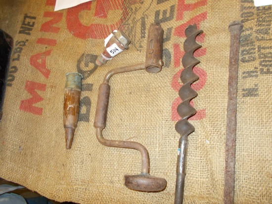 QTY 5) MISC DRILL TOOPS