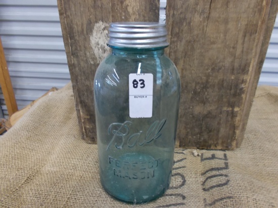 BALL 1/2 GALLON PERFECT MASON JAR W/ LID
