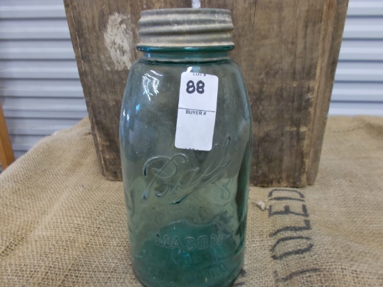 BALL 1/2 GALLON PERFECT MASON JAR W/ LID