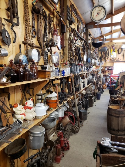 INSIDE OF SUTTON'S TRADING POST