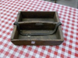 WOODEN TOOL BOX