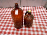 AMBER GLASS JUGS