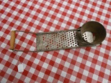 ANTIQUE METAL GRATER