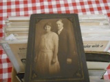 BOX OF MISC PICTURES & NEWS ARTICLES