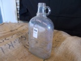 1/2 GALLON GLASS WHISKEY BOTTLE