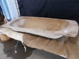 EXTRA LARGE DOUGH BOWL 43IN LONG X 19IN WIDE